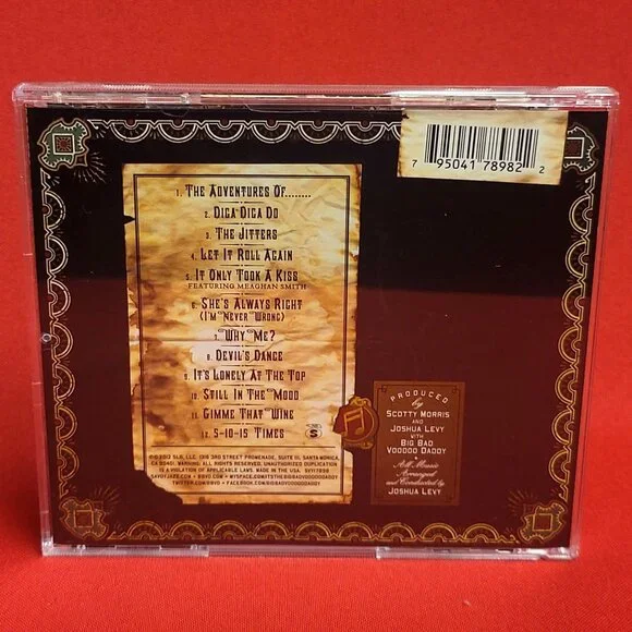 Big Bad Voodoo Daddy Rattle Them Bones CD 2012 Signed